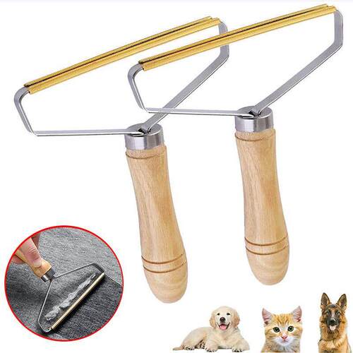 Portable Lint Remover Pet Hair Remover Brush Carpet Wool Coa
