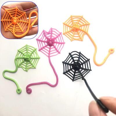 TPR Adhesve Soft Tape Rope Spder Web Halloween Trck Accessor