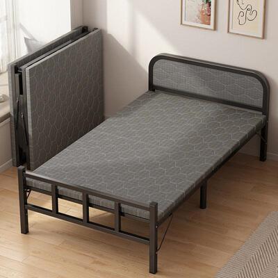 Folding bed, single household, simple bed, companion, 1.2-m