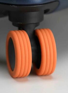 8pcs Silicone Luggage Wheels vers Silent Luggage Wheel Prote