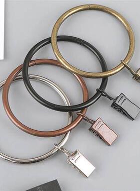 窗帘挂环夹Curtain ring clamp shower curtain Roman rod hook