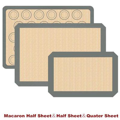 Macaron Silicone Baking Mat Reusable Silicone Cookies Sheets