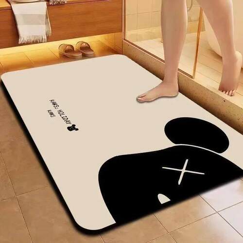 Diatom mud floor mat, bathroom anti slip mat, modern simple