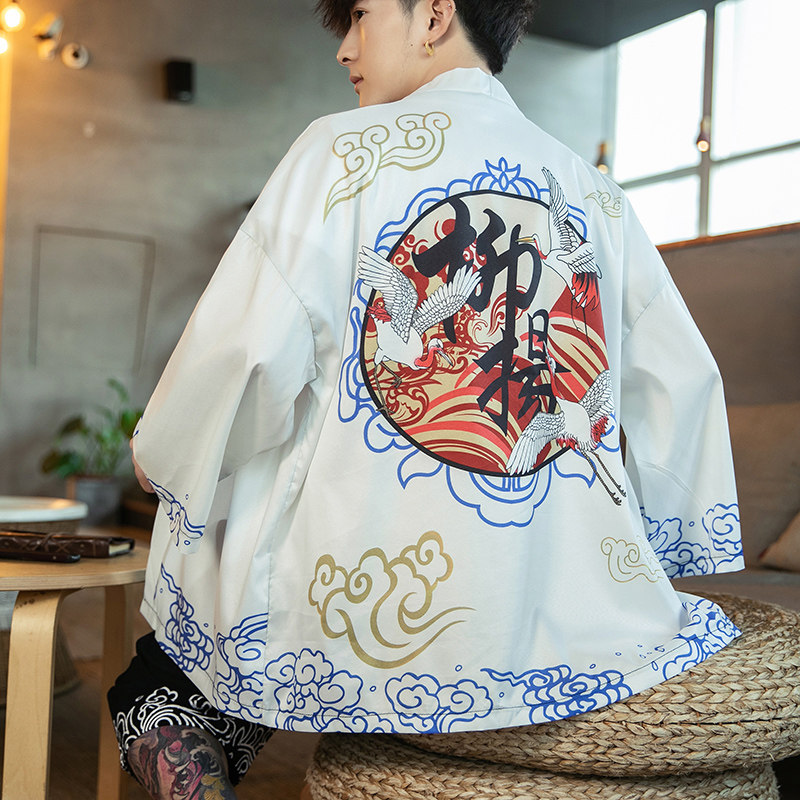 新款中式唐装改良汉服和服开衫羽织中国风男装古风仙气道袍外套防使用感如何?