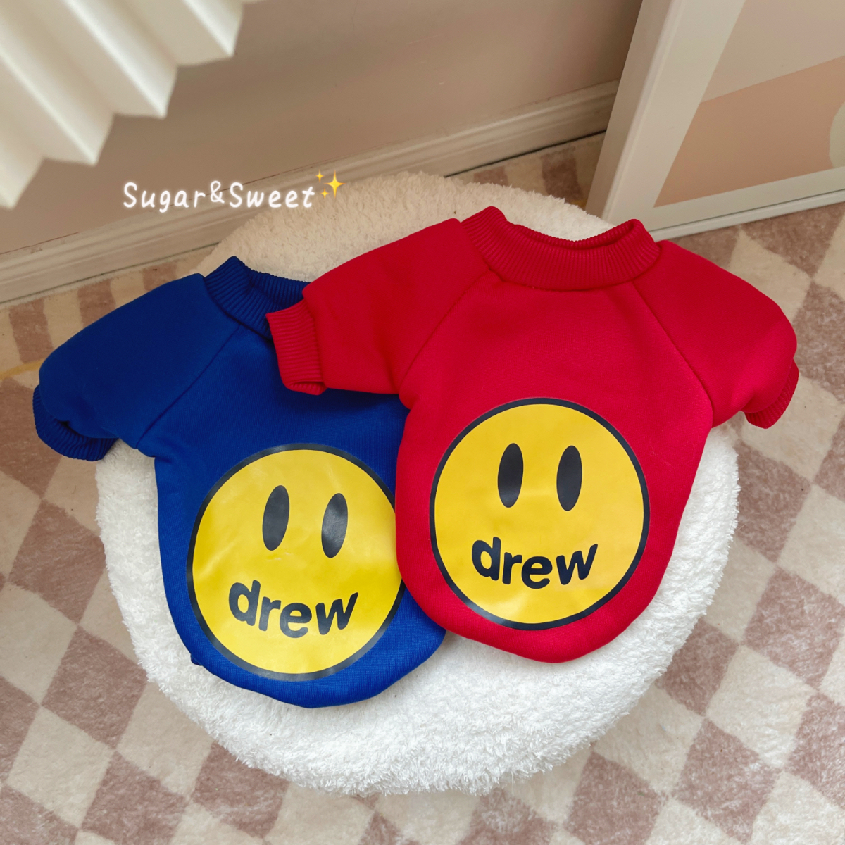 狗狗猫咪潮流潮牌秋冬季衣服卫衣