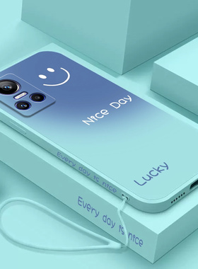 适用Realme真我GTneo3手机壳新款realmegtNeo硅胶gt保护套noe男oppogtneo女全包oppo防摔微笑neo外壳reαlme