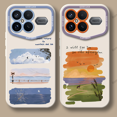 适用小米红米K90ProMax冠军版手机壳透明磨砂RedmiK90Pro Max兰博基尼板硅胶全包防摔保护套男女新款外壳