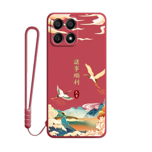 适用华为荣耀x30i手机壳honorx新款TFY一AN00硅胶honor保护套男女全包防摔叉ANoo外壳30xi潮TFYAN男磨砂软壳