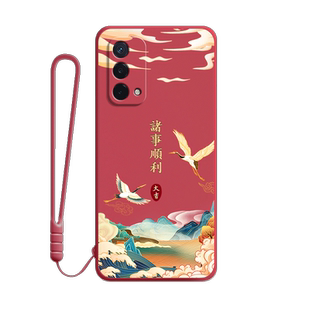 中国风适用oppoa93手机壳新款A93硅胶5G保护套OPPO全包oppa外壳opp0ppoA男opa防摔opopa潮oopoa935G女opooa软