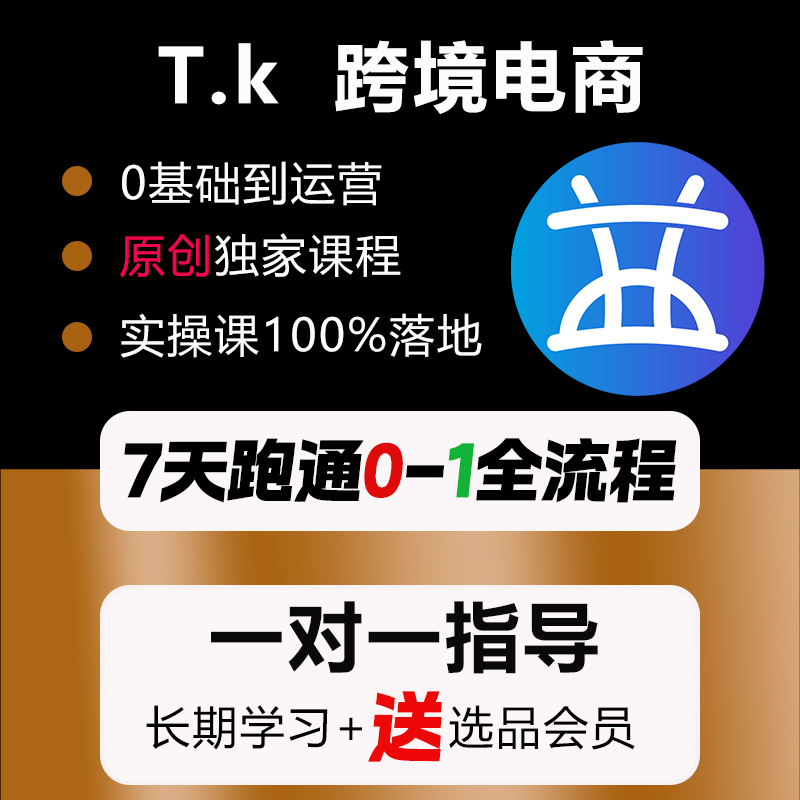 【TK跨境电商课程】TK跨境0基础新手入门系统化运营视频课程