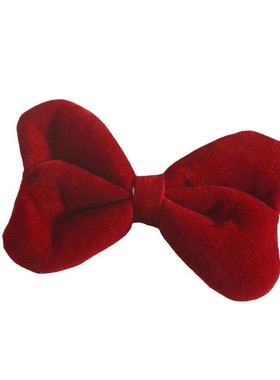 日韩风蝴蝶结饰品配件发饰头饰蝴蝶结配饰纯色半成品配件工厂批发