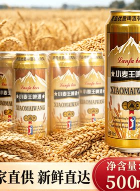 小麦王啤酒500ml罐装厂家直供