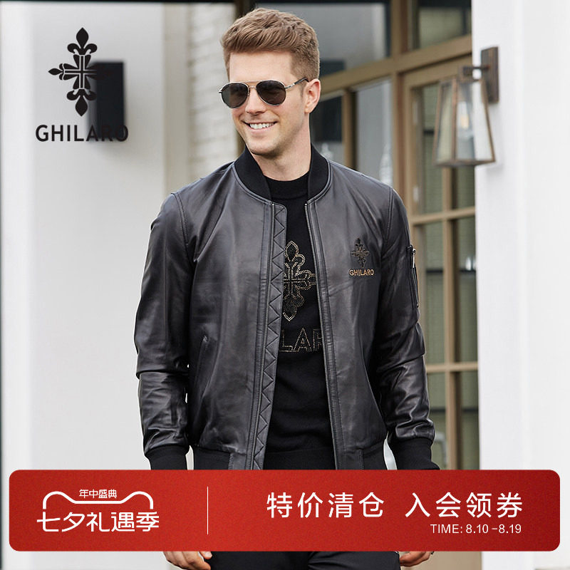 雷迪波尔旗下古劳男装皮衣绵羊