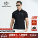 烫钻LOGO翻领运动休闲POLO衫 雷迪波尔男装 男 新品 薄款 短袖 T恤夏季