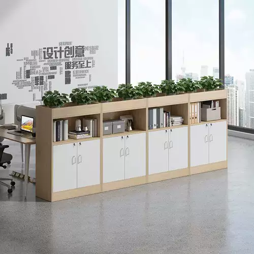 Файл шкаф деревянный лент -clock Office Safit Safition Cabinet Office Cabinet Низкий шкаф цветочный шкаф шкаф шкаф шкаф для хранения шкаф