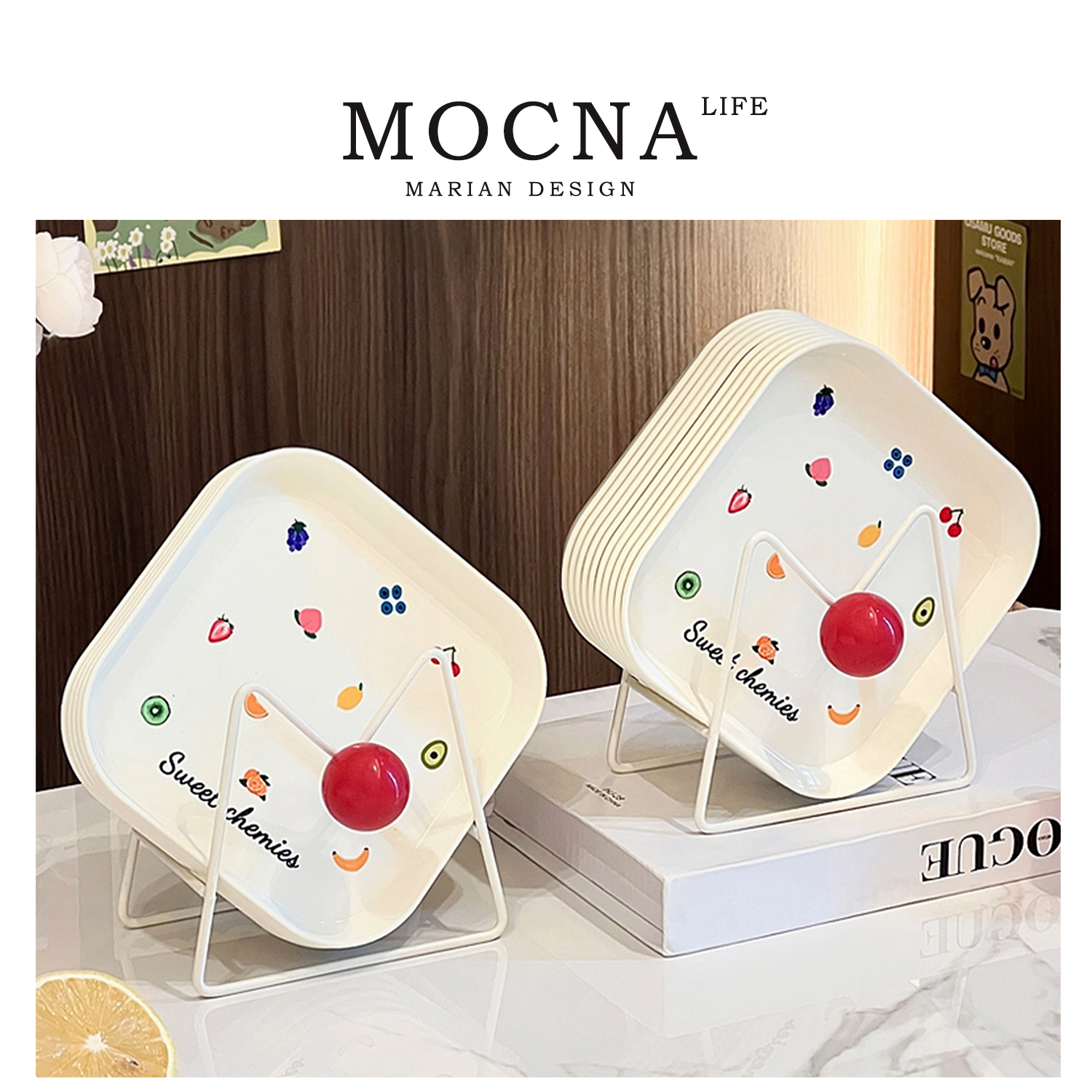 Mlife·Colour·吐骨碟家用餐桌