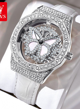 2024新款欧利时品牌手表时来运转石英表时尚小众女士手表女表9996