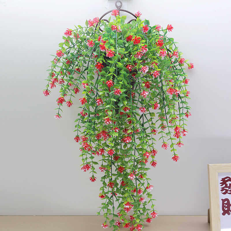 客厅室内吊篮假花仿真挂墙植物藤仿真花/假花