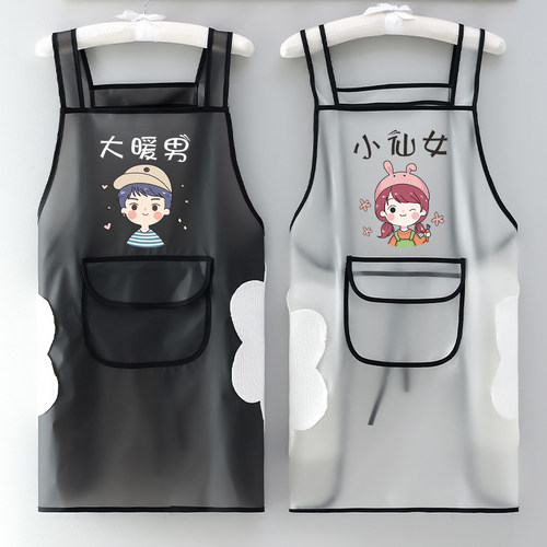 杰耀TPU面料卡通防水防油围裙