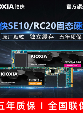 铠侠SE10 SD10 RC20固态硬盘1t M.2 NVMe SSD台式机电脑笔记本2t