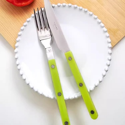 法国正品官方授权亮面新款刀叉勺