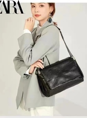 Zar女包2024新款流浪包单肩手提腋下包上班通勤大学生包包