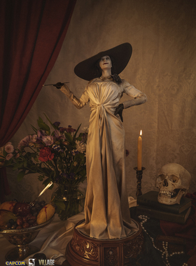 『现货』PureArts 生化危机8 吸血鬼八尺夫人雕像LADY D