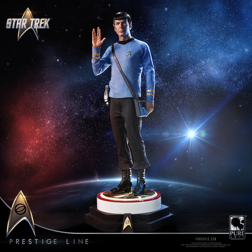 『预售不包邮』Star Trek星际迷航 Spock史波克1/2收藏雕像