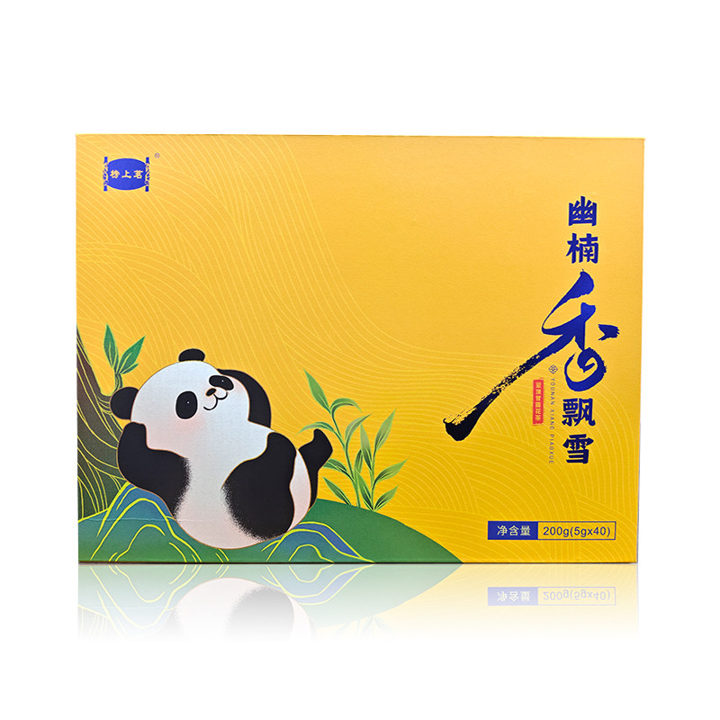 幽楠香飘雪[蒙顶甘露花茶】