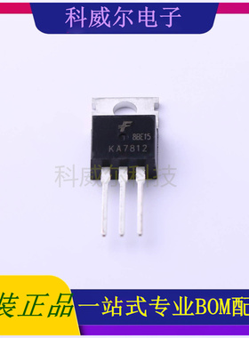 KA7812B 封装TO-220 FeiHong(飞虹) 线性稳压器 全新原装