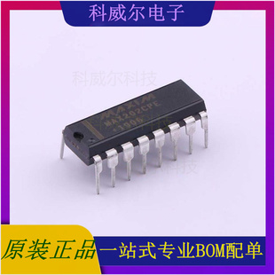 MAX202CPE+ 封装PDIP-16 MAXIM(美信) 芯片 全新原装