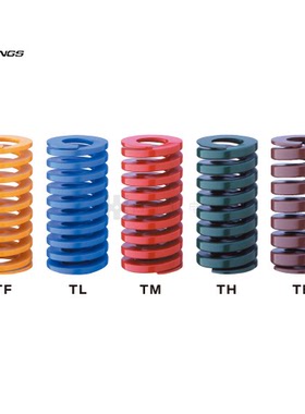 TH14X25 TH16X30 TH18X35 40 45 50 55原装东京发条 绿色矩形弹簧