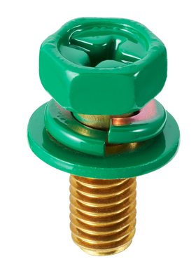 C-209SB-M5-12 -209SF-M6X16 M8X21 M10 接地绿色螺栓TAKIGEN泷源