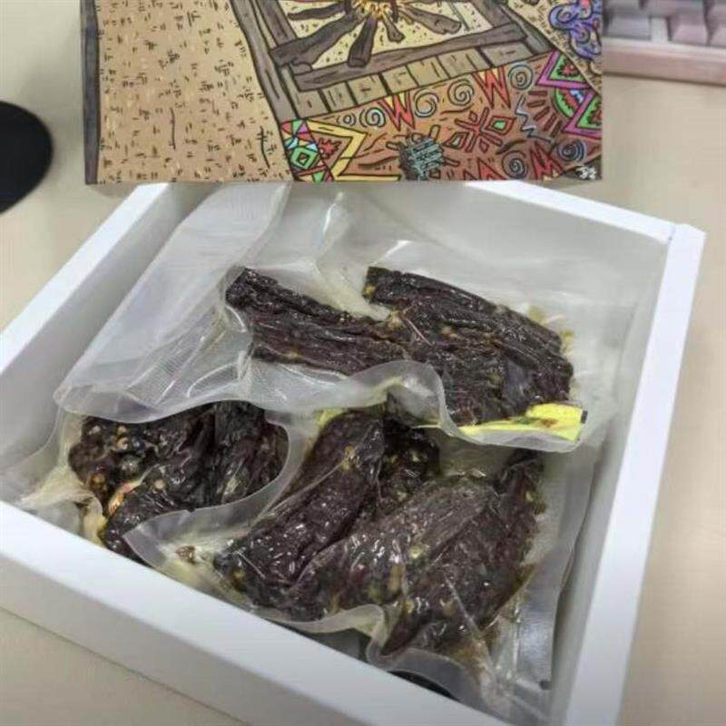 新日期景颇牛肉干巴瑞丽德华牛肉干巴纯手工炭烤休闲解馋下酒牛肉