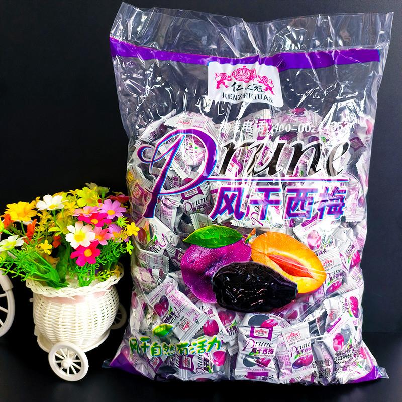 *风干大西梅500g散装称重包邮西梅果脯蜜饯零食小吃休闲食/