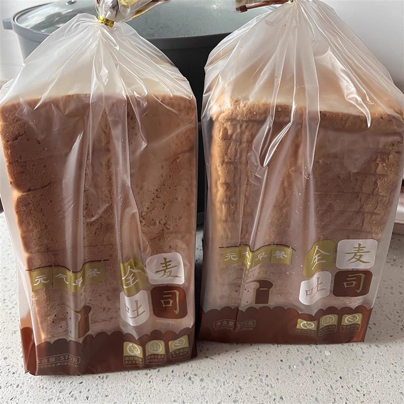*丘小主三明治吐司面包切片摆摊专用食材原味吐司厚切商用/
