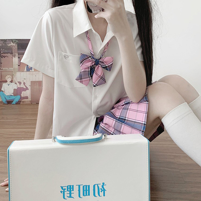 樱梦套装/初町野原创jk格裙正版日系校供感格裙学院风春夏制服
