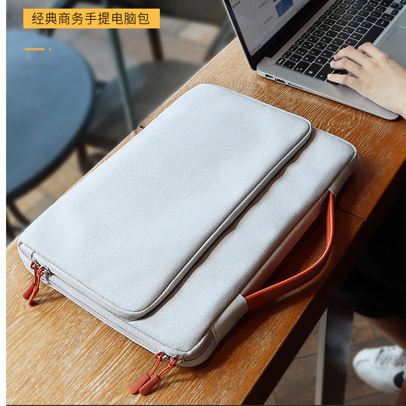 macbook电脑包air13苹果华为matebook14寸笔记本小米戴尔惠普内胆15.6保护套pro16手提公文男13.3联想小新女属于什么档次？