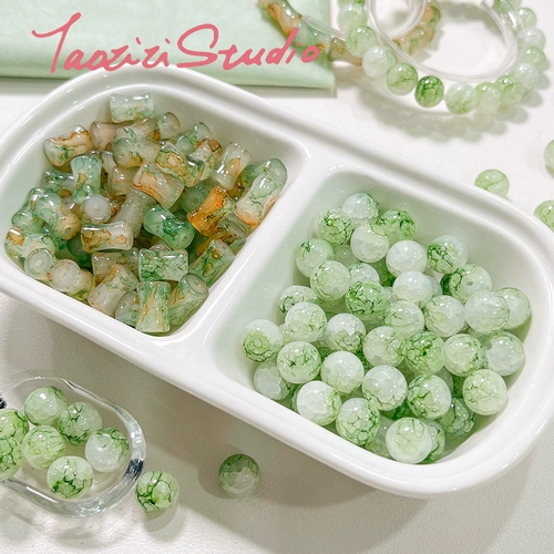 Стеклянные бусины, браслет из бисера ручной работы, аксессуары, ручка, «сделай сам»