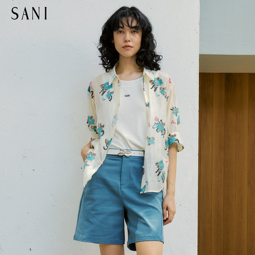 【SANI商场同款新品】松弛感衬衫