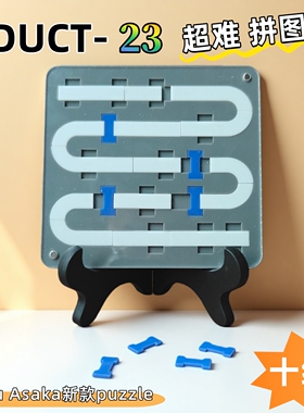 Yuu Asaka拼图新款高难度烧脑十级puzzle益智玩具duct 23异形拼图