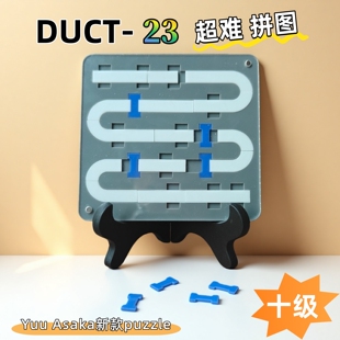 Yuu Asaka拼图新款高难度烧脑十级puzzle益智玩具duct 23异形拼图