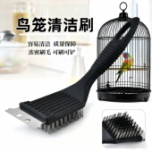 鹦鹉鸟笼清洁刷鸟用品架子站架清洁铲子宠物笼子专用鸟粪清理工具