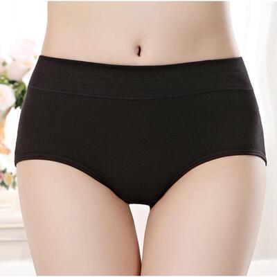 Womens Cotton Underwear Briefs Plus Size Ladies Soft Panties