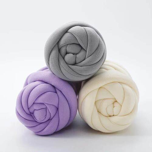 250G/500g/1kg Thick Chunky Yarn Cored Cotton Wool Tube Croc1