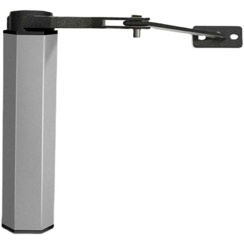 小区庭院电动大门侧装曲臂电动闭门器自动开门机90度平对开门电机