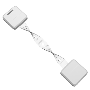 钥匙款儿童安全锁多功能抽屉柜门冰箱宝宝防开锁带钥匙小孩打不开