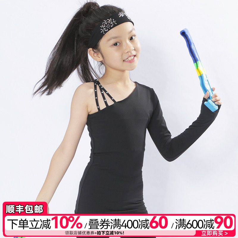 L家滑冰训练服吊带钻LACICOGNA图片