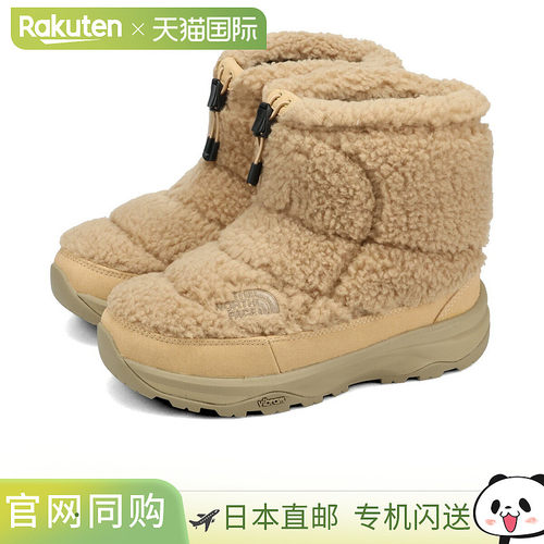 日本直邮THE NORTH FACE 男/女士靴子NUPTSE BOOTIE SHORT FREECE