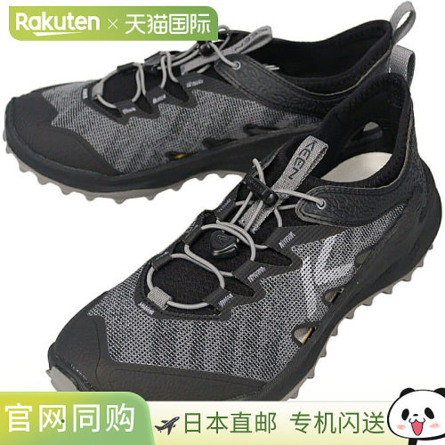 日本直邮KEEN 男士 ZIONIC ADV 运动鞋全黑1031947